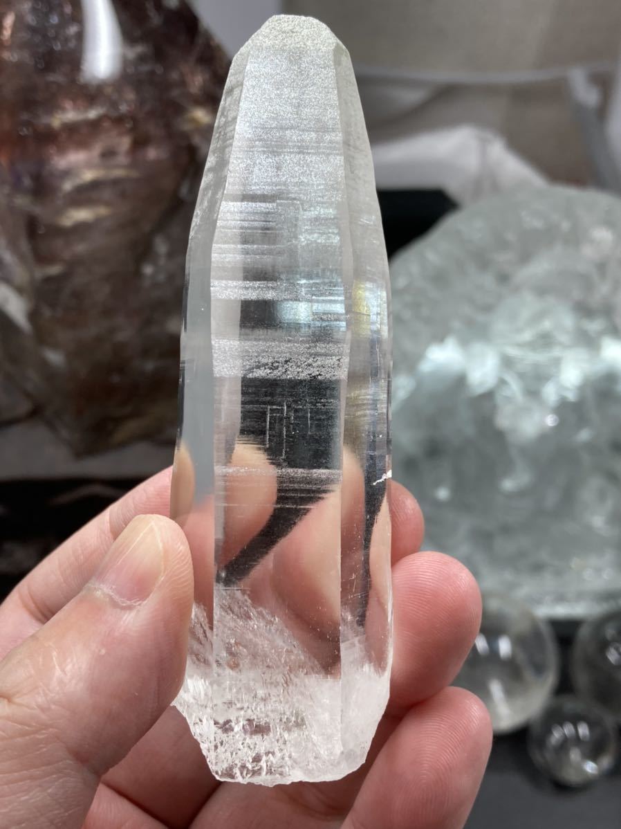 ネパール ガネッシュヒマール産 ヒマラヤ水晶 セルフヒールド 約99g