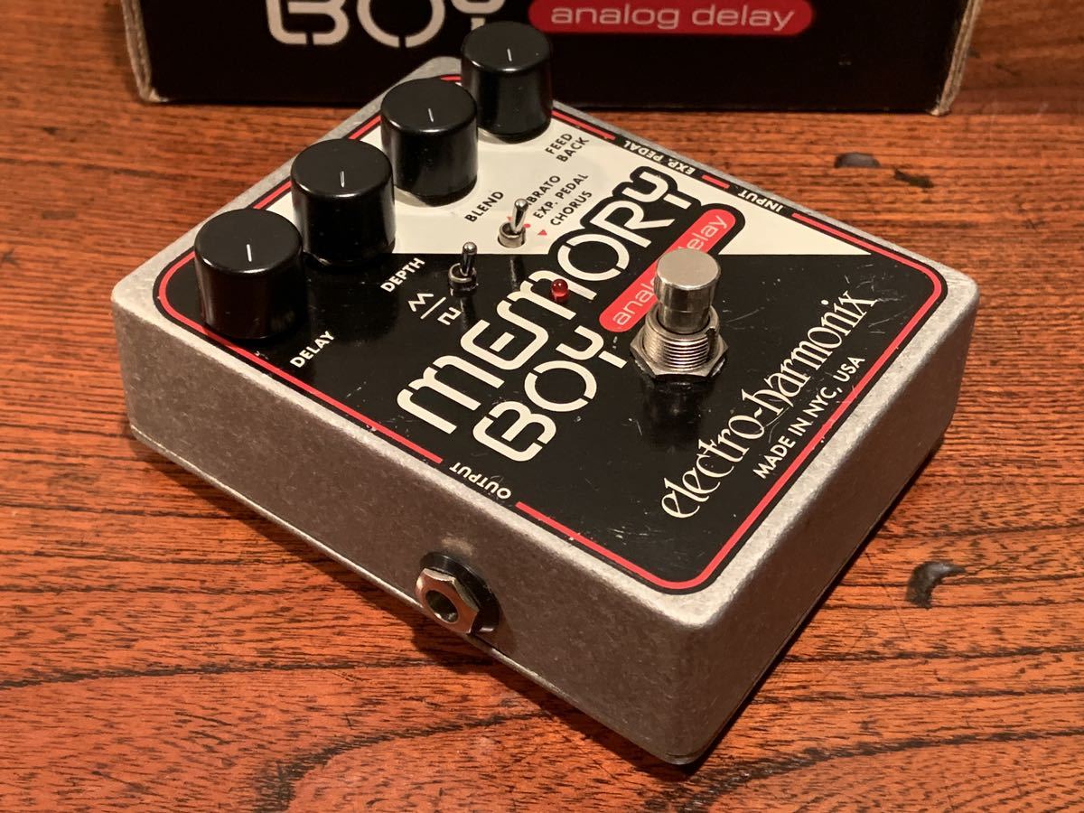 JUNK/ memory Boy/electro-harmonix/analog delay/made in NYC.USA/元箱付/修理/部品取/インテリア/エフェクター_画像4