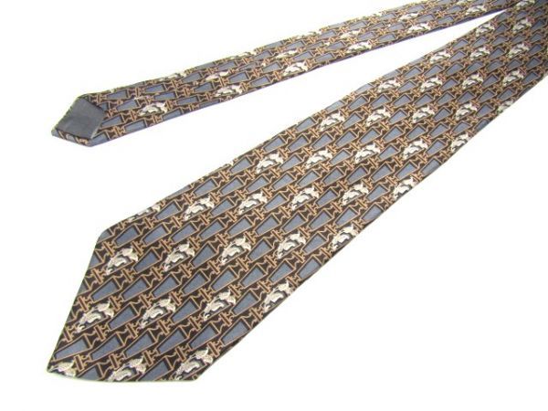 LANVIN( Lanvin ) silk necktie art pattern France made 840408C261R13