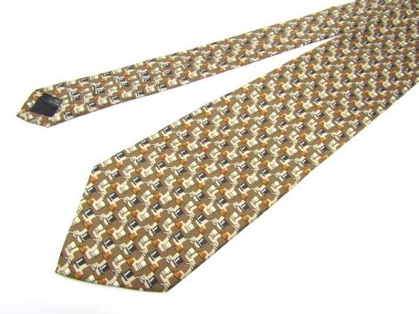 Banana Republic( banana *lipa yellowtail k) silk necktie hat pattern Italy made 840392C173R13