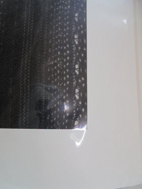 新品 CELINE セリーヌ ラッセルラメストライプ ストッキング 22~25cm ブラック 黒_画像3