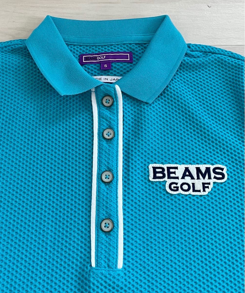 2022モデル　BEAMS GOLF ビームスゴルフ　半袖 ポロシャツ　サイズS