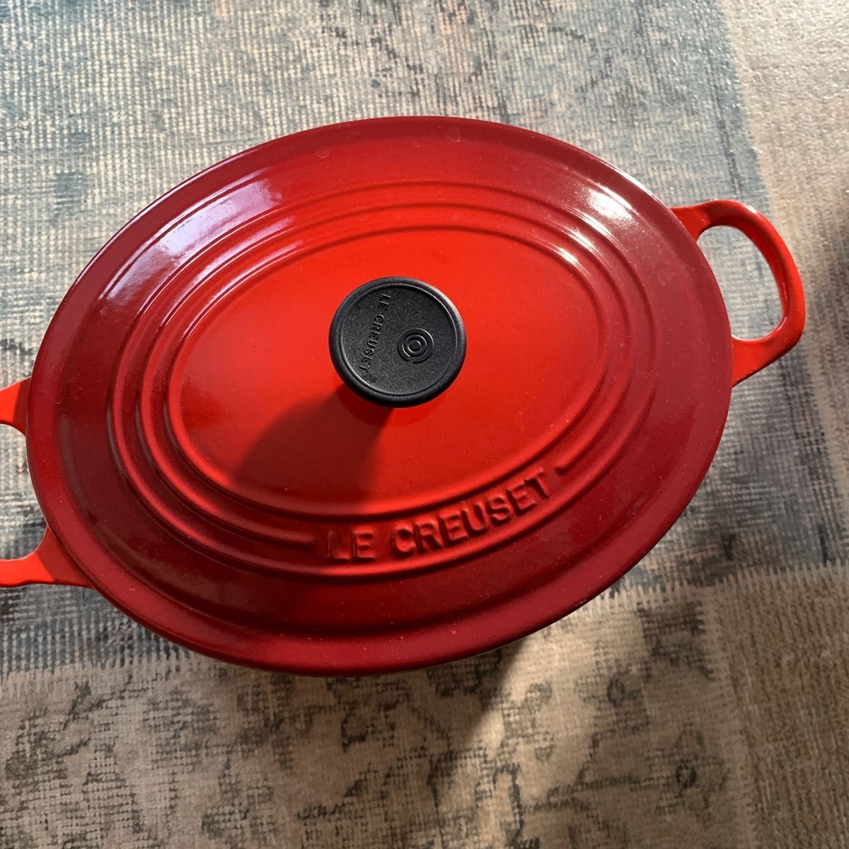 LE CREUSET ココット オーバル　 両手鍋 ル・クルーゼ チェリーレッド