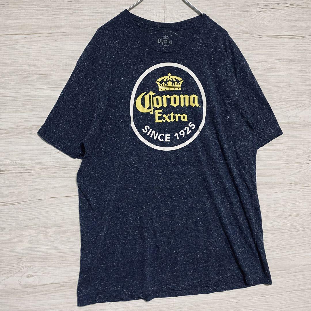 【入手困難】CORONA コロナビール　Tシャツ　2XLサイズ　センターロゴ ビッグロゴ　海外輸入　企業　会社　一点物 ゆったり　レア　半袖_画像4