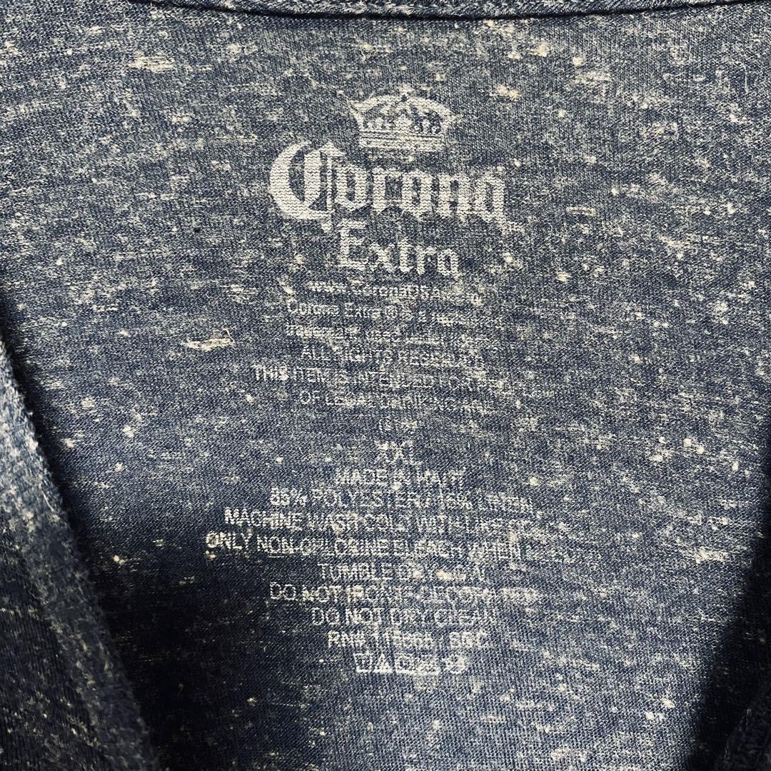 【入手困難】CORONA コロナビール　Tシャツ　2XLサイズ　センターロゴ ビッグロゴ　海外輸入　企業　会社　一点物 ゆったり　レア　半袖_画像6