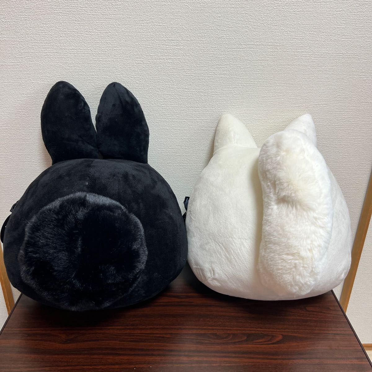 makkuro usagi まっくろ うさぎ BIG ぬいぐるみ 2種セット ラウンドワン限定 nagi
