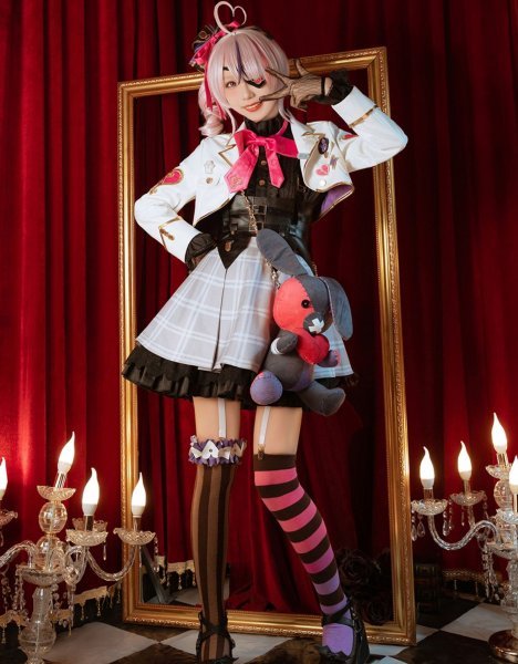 xd407Vtuber にじさんじ Maria Marionette マリア マリオネット バーチャルYouTuber ILUNA コスプレ道具 おもちゃ　衣装別途追加する可能_画像5