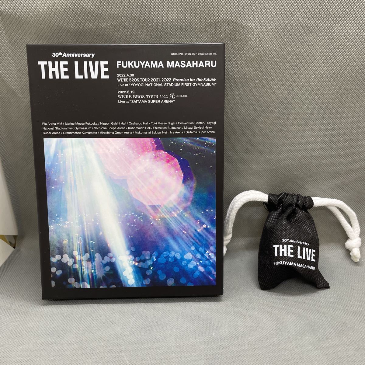 1円スタート】 福山雅治 30th Anniversary THE LIVE 初回限定版Blu