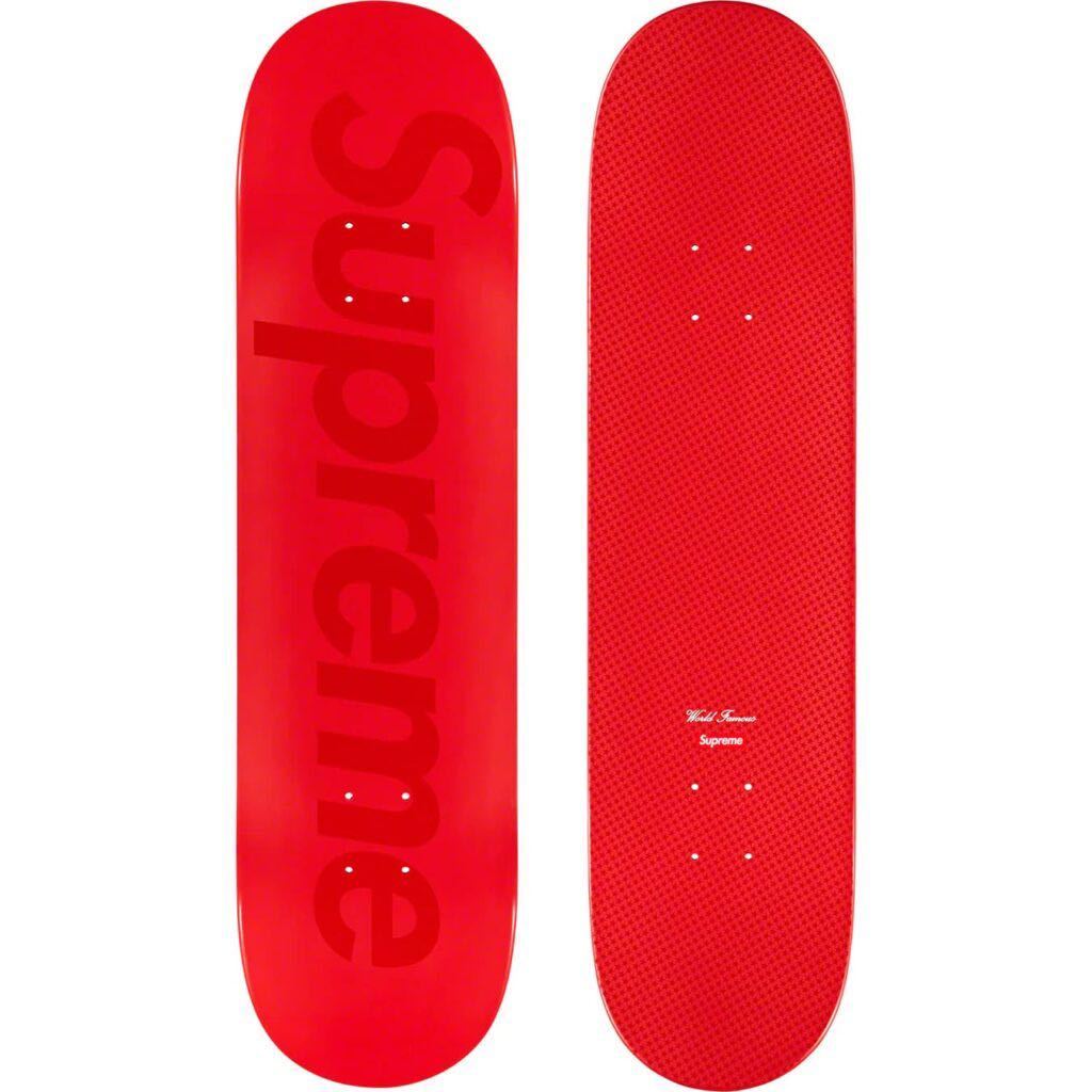 激安正規  スケボー 板 スケートボード ボックスロゴ トーナル シュプリーム Red Skateboard Logo Box Tonal Supreme 赤 送料無料 デッキ 未開封 23SS その他