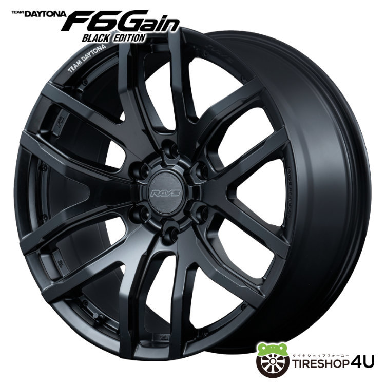 4本セット RAYS レイズ デイトナ F6Gain 20x8.5J 6/139.7+22 BOJ MONSTA モンスタ マッドウォーリア M/T 275/55R20 WL プラド_画像2