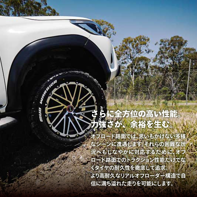 4本セット RT-5N+II RT5N+2 16x5.5J 5/139.7 +22 ガンメタ MONSTA MUD WARRIOR M/T 215/70R16 ホワイトレター ジムニー JB64 JB23_画像8