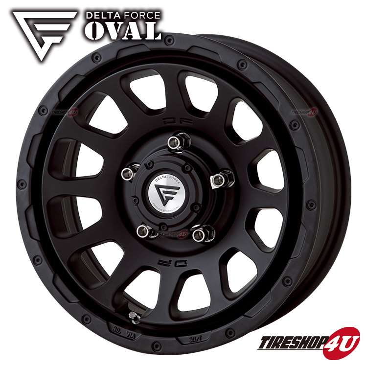 4本セット デルタフォース オーバル OVAL 16x5.5J 5/139.7 +20 MB BFグッドリッチ オールテレーン KO2 215/70R16 WL ジムニー JB64 JB23_画像2