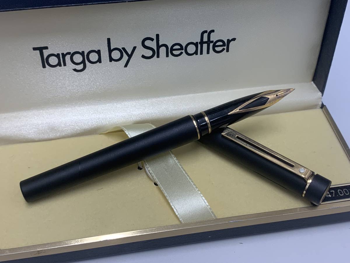 8024【美品】SHEAFFER/シェーファー/タルガ/Targa/万年筆/ペン先14K
