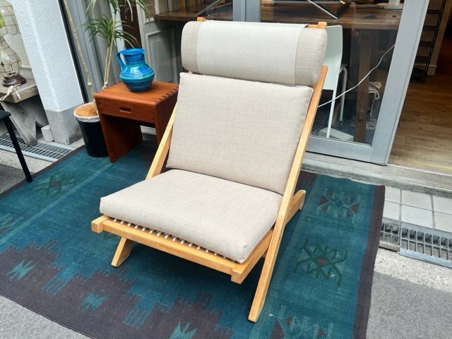 希少 Carl Hansen＆Son カールハンセン&サン ハンス・J・ウェグナー CH3 イージーチェア 張替 メンテナンス済 北欧ヴィンテージ_画像1