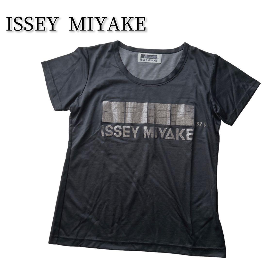 ISSEY MIYAKE メタリックプリント Tシャツ イッセイミヤケ 2