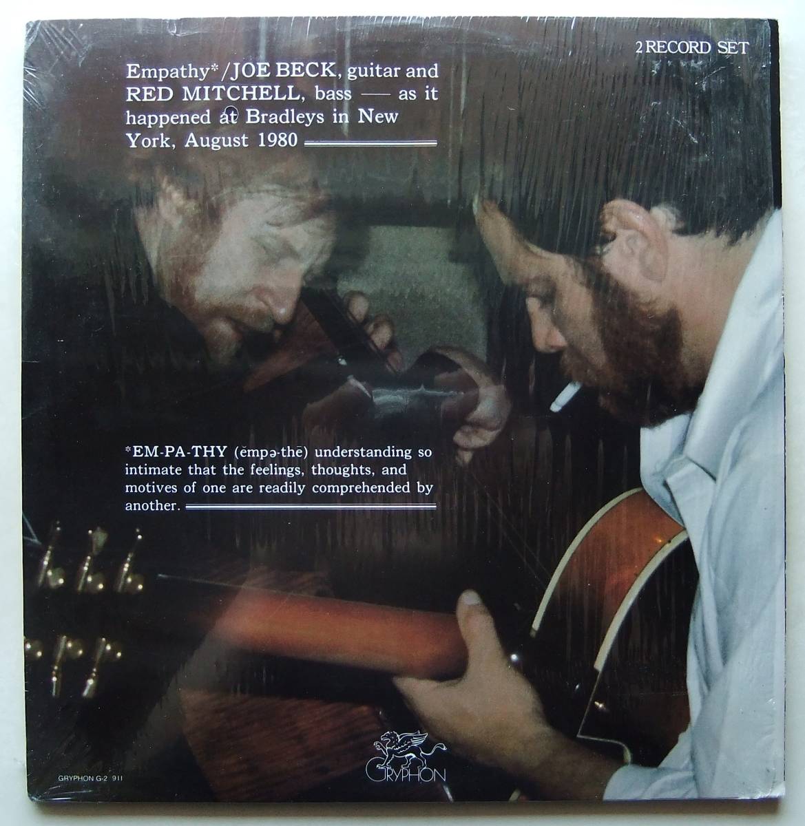 正規取扱店】 / MITCHELL RED - BECK JOE ◇ Empathy ◇ 911 G-2