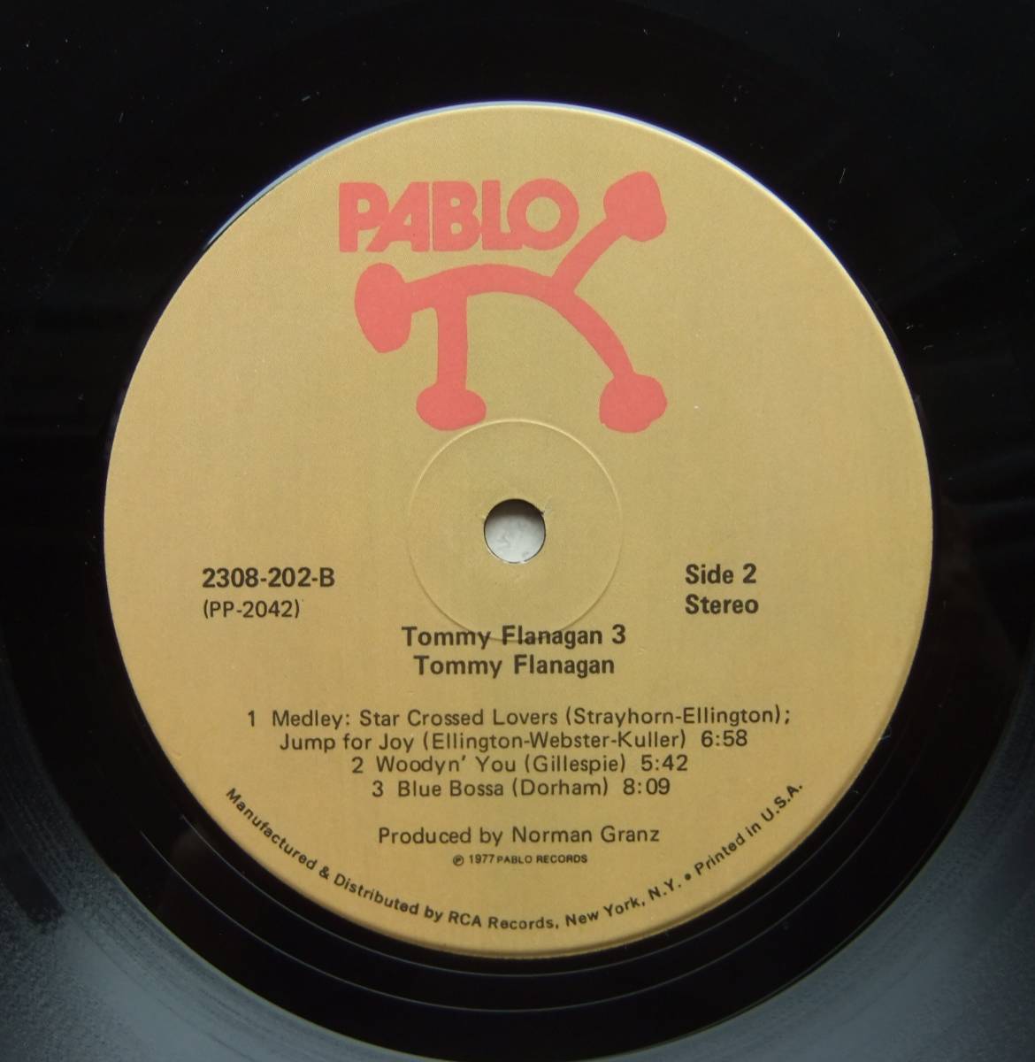 ◆ TOMMY FLANAGAN 3 / Montreux '77 ◆ Pablo 2308 202 (promo) ◆_画像4