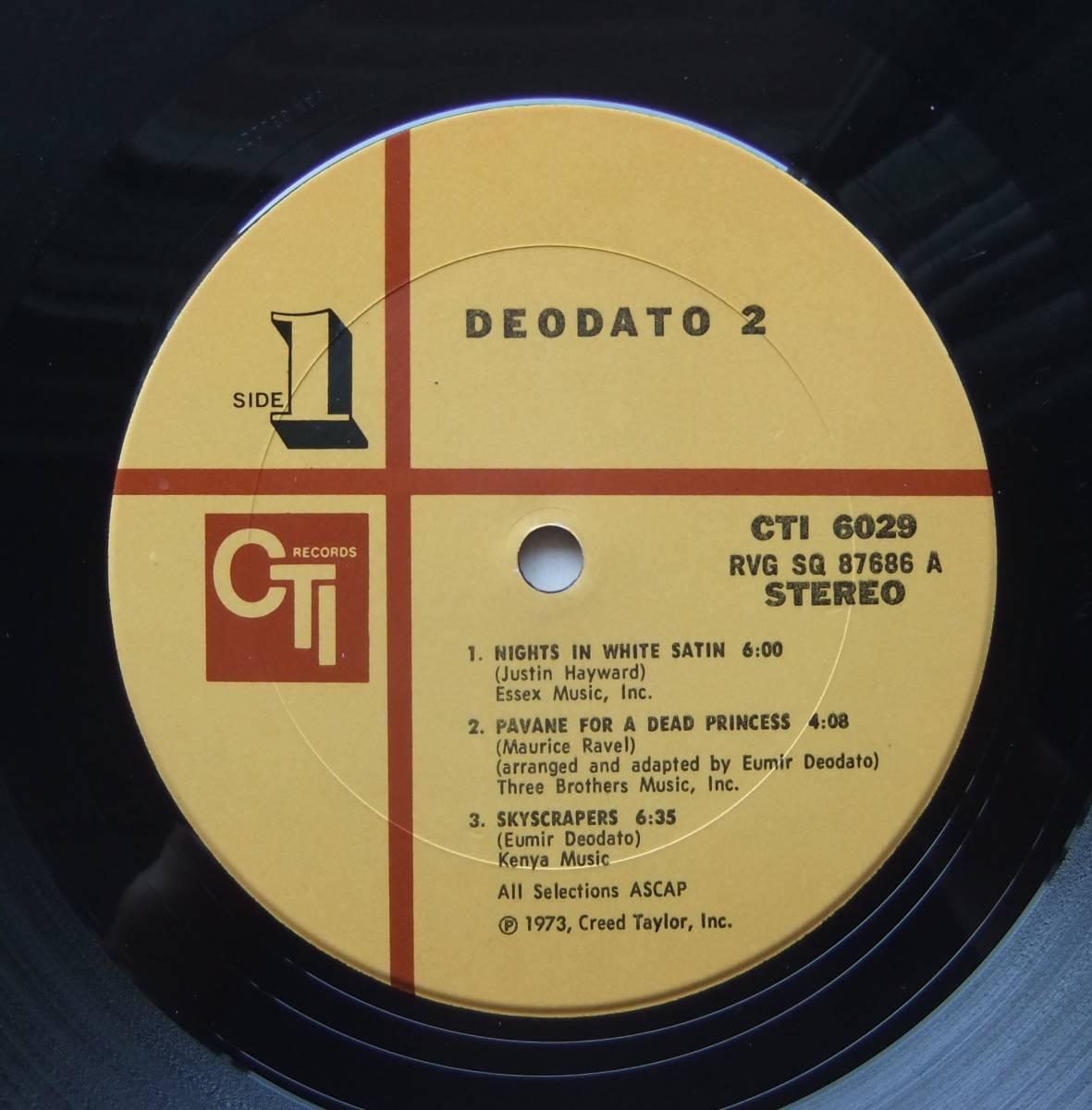 ◆ DEODATO 2 ◆ CTI 6029 (VAN GELDER) ◆_画像5