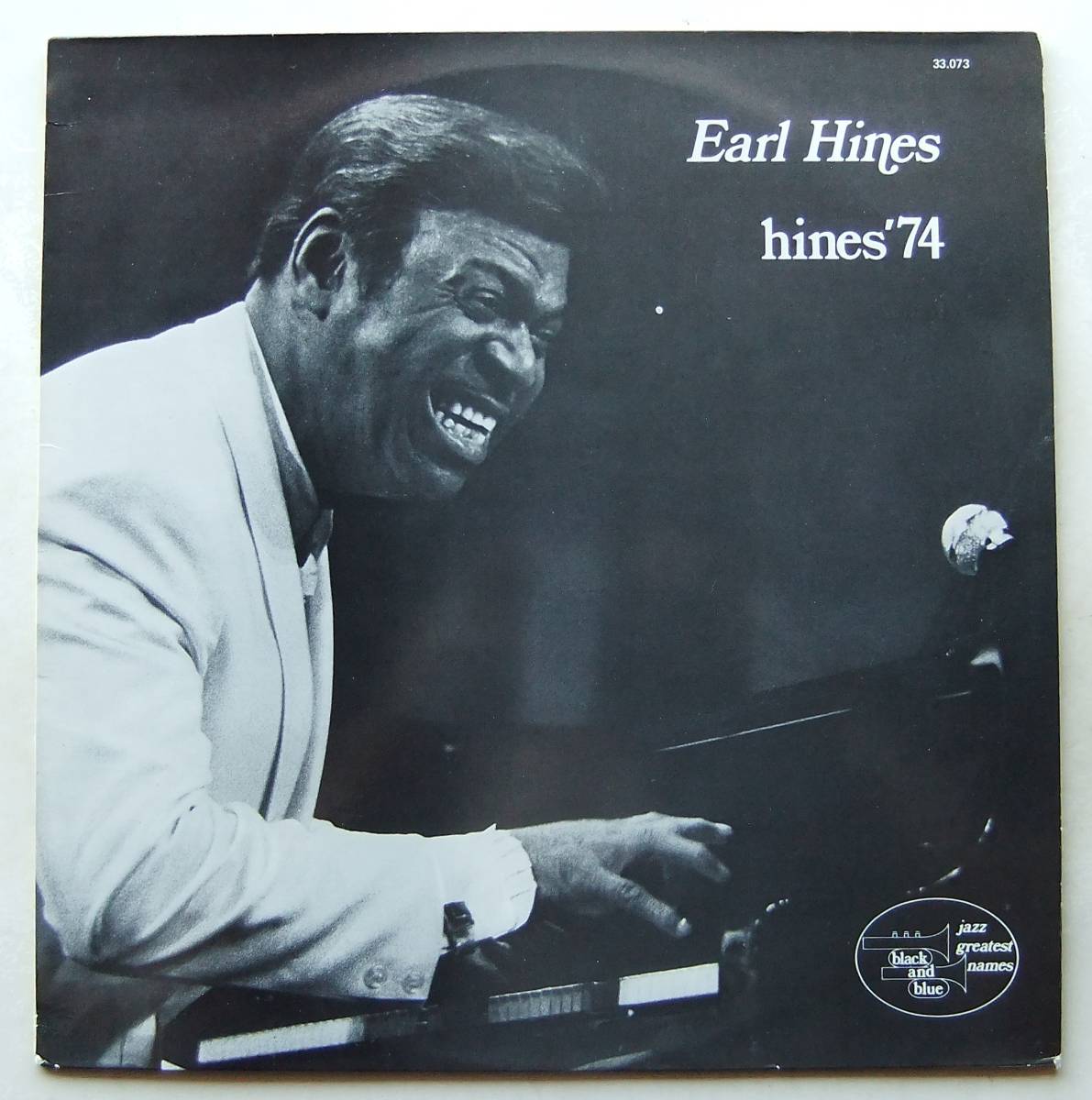 ◆ EARL HINES / Hines '74 ◆ Black and Blue 33.073 (France) ◆の画像1