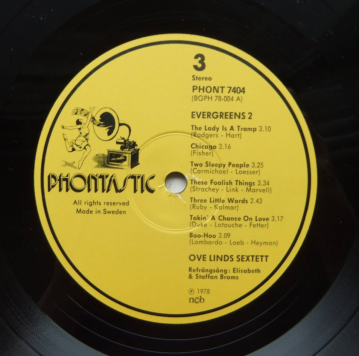 ◆ OVE LINDS Sextet ELISABETH STAFFAN Broms / Mjukdans (2LP) ◆ Phontastic PHONT 7403-4 (Sweden) ◆ V_画像7