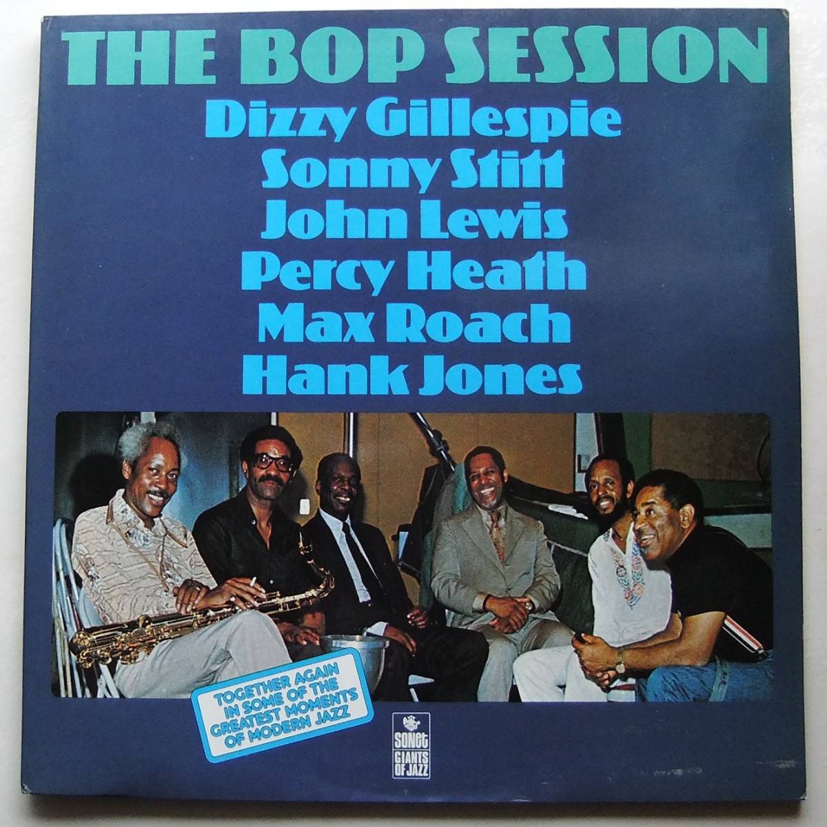 ◆ THE BOP SESSION / DIZZY GILLESPIE - SONNY STITT ◆ Sonet SNTF 692 (England) ◆_画像1