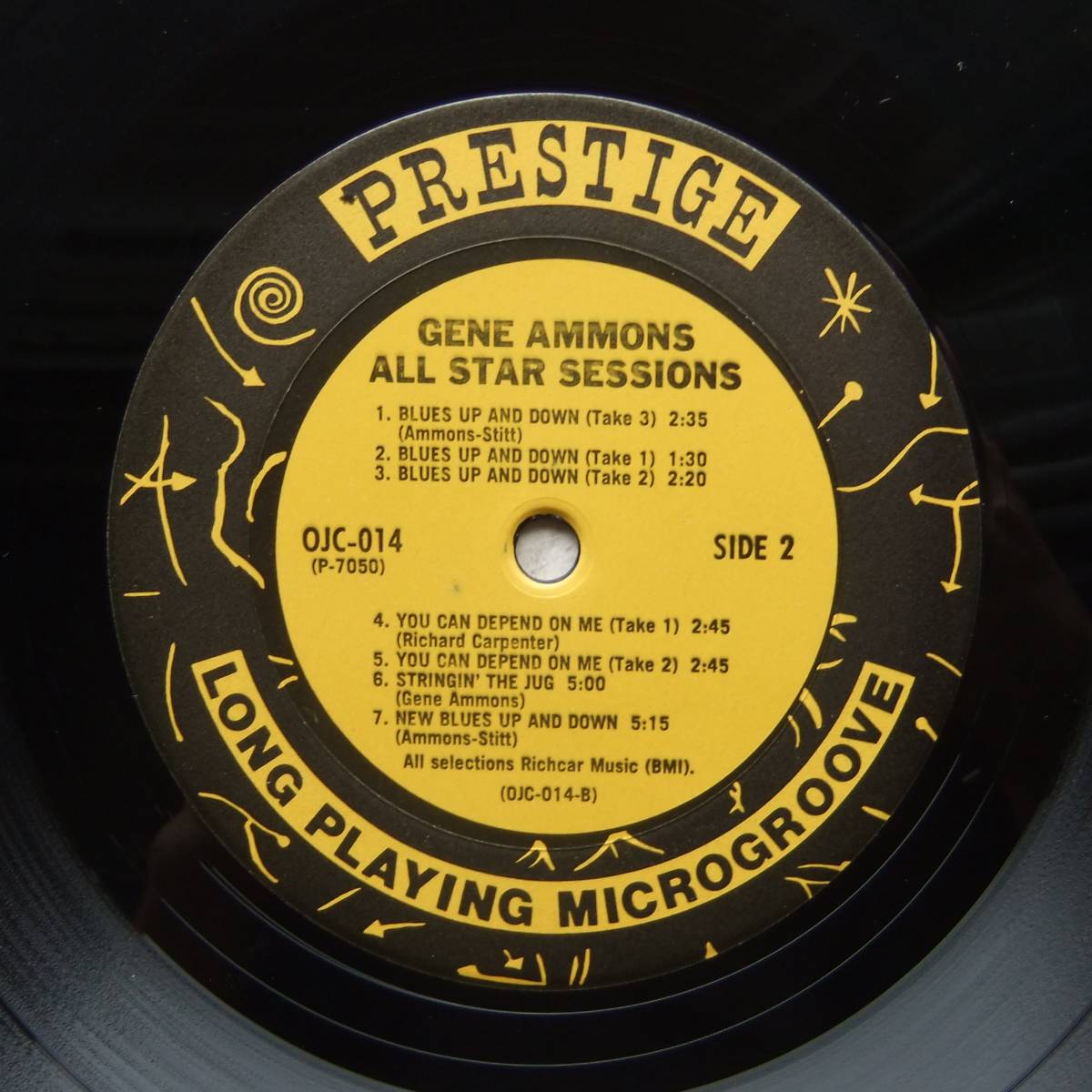 ◆ GENE AMMONS / All Star Sessions ◆ Prestige OJC-014 ( BC無 )◆_画像4