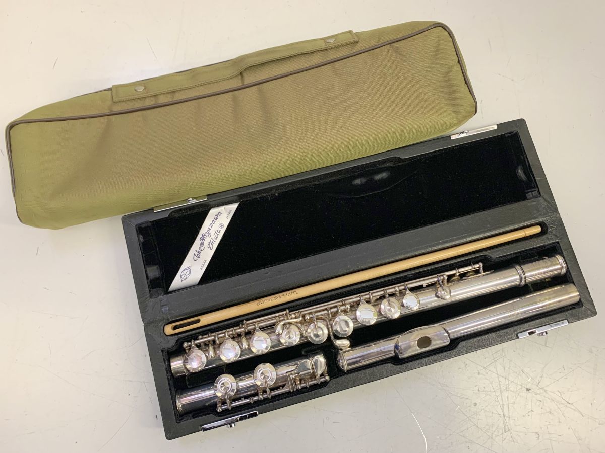 500円引きクーポン】 MIYAZAWA フルート NS silver MZ-A925 管楽器