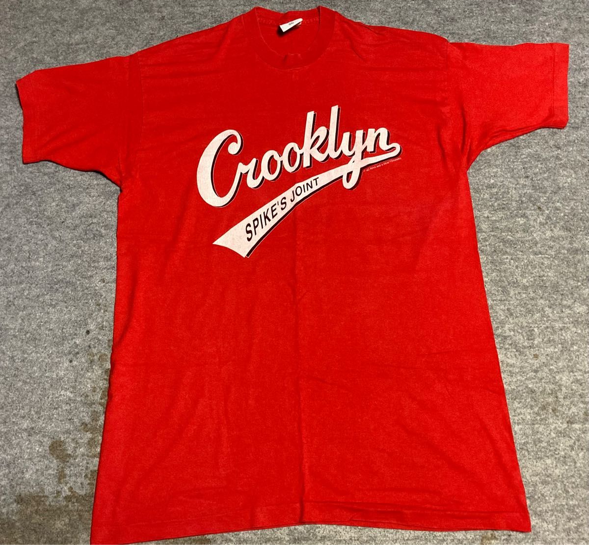 当時物　90‘s ビンテージ　Crooklyn クルックリン　ムービーTシャツ　Spike Lee スパイク　リー　スパイクリー