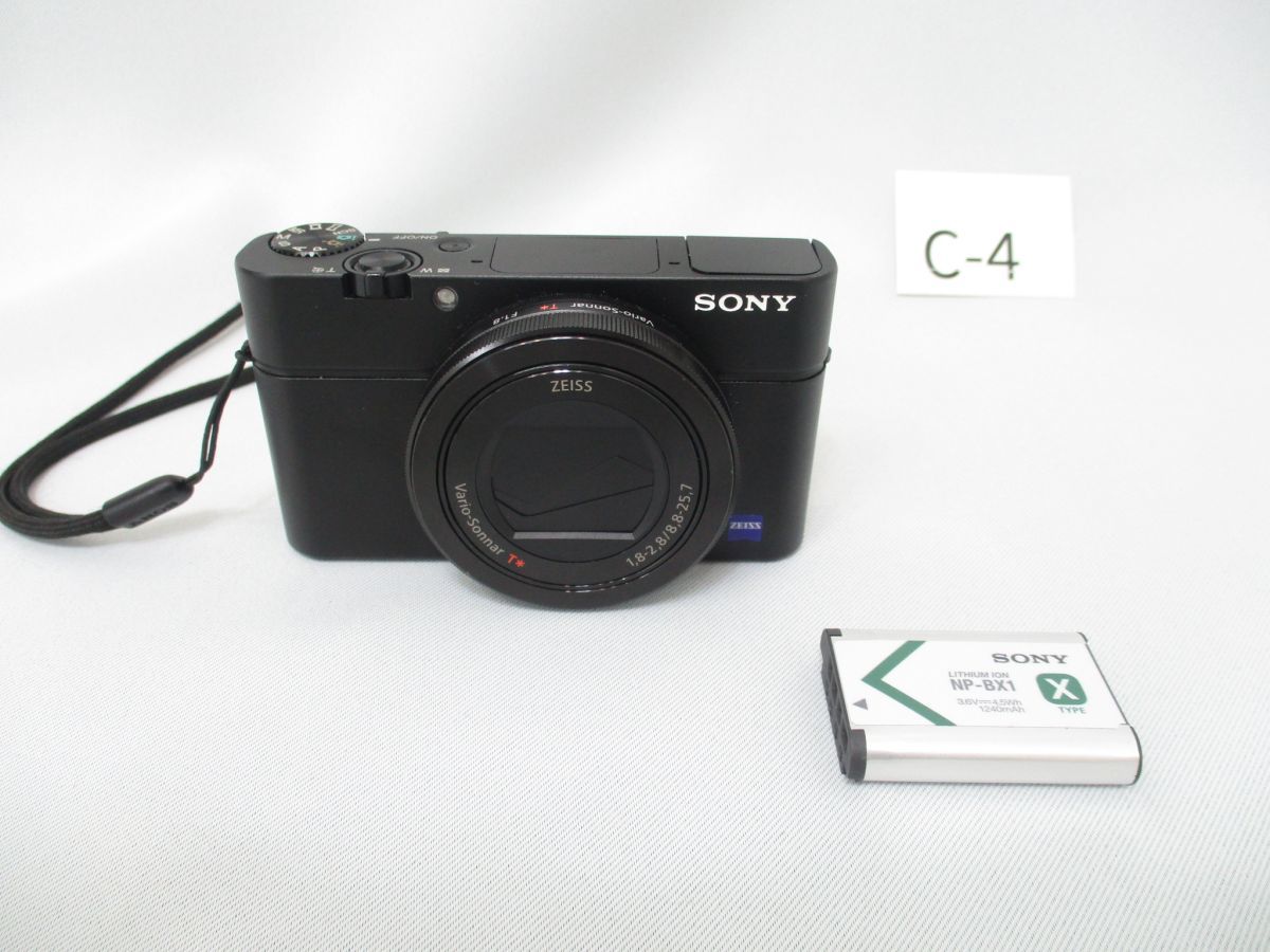 C-4【動作確認済】ソニーSONY□コンパクトデジタルカメラ DSC-RX100M3