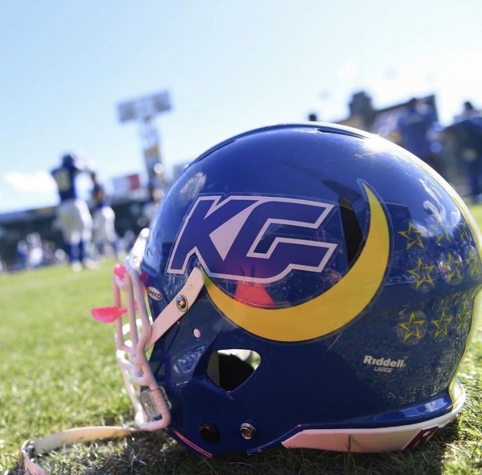 超歓迎】 関西学院大学“FIGHTERS“試合用ヘルメット(選手実使用