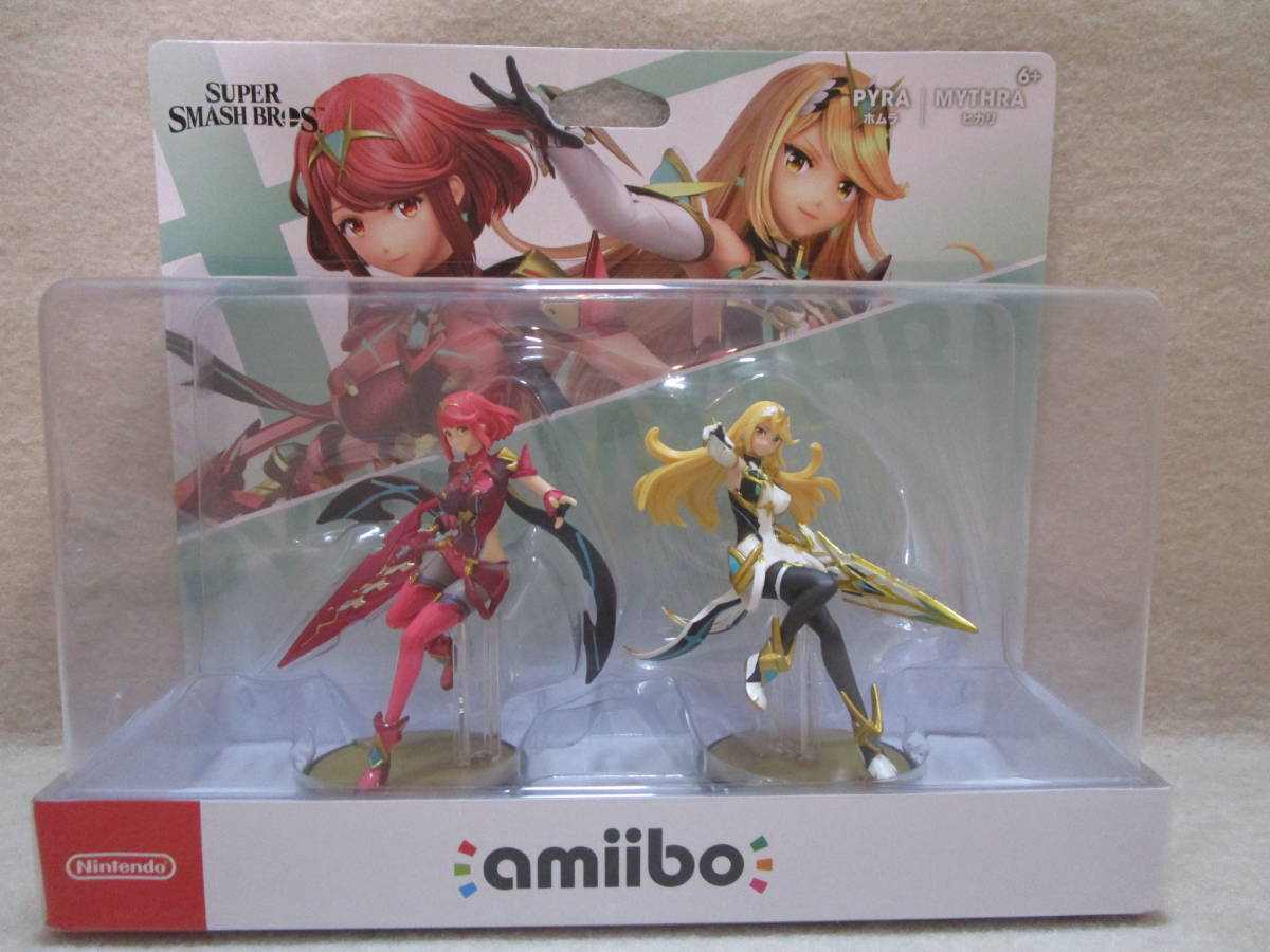 任天堂 amiibo ダブルセット ゼノブレイド2 ホムラ ヒカリ 大乱闘