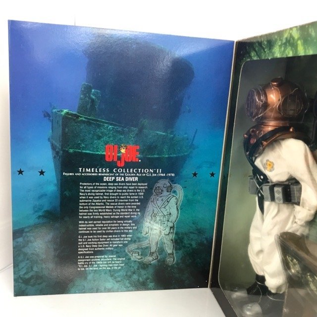 【当時物】Hasbro G.I.JOE GIジョー Deep Sea Diver　潜水士　フィギュア 53H11215602_画像7