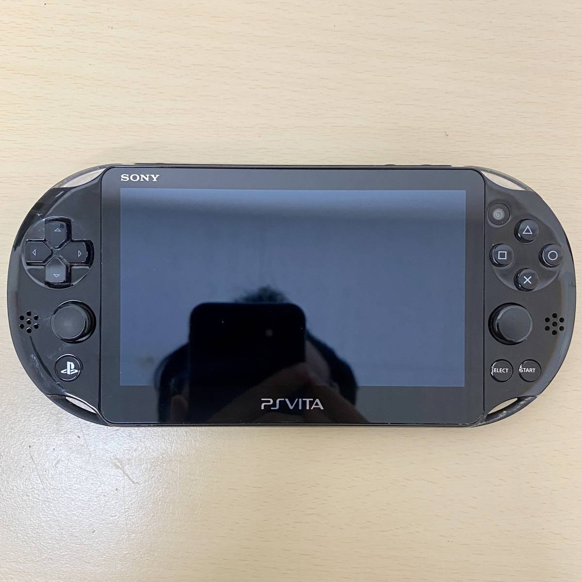 通電のみ確認】 SONY PS Vita PlayStation PCH-2000 ブラック 8GB