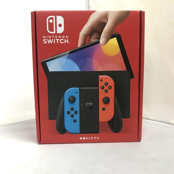 超美品 Nintendo switch 本体 有機ELモデル Joy-Con (L)ネオンブルー