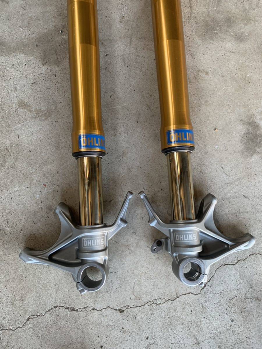  Ducati 1199 1299paniga-re Ohlins original front fork front suspension shock handstand DUCATI