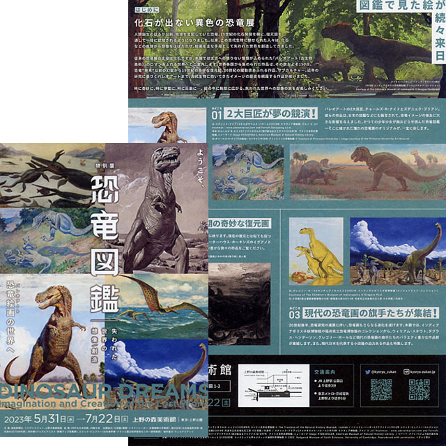 【博物展チラシ】『恐竜』 ティラノサウルス 進化◆美品_画像7