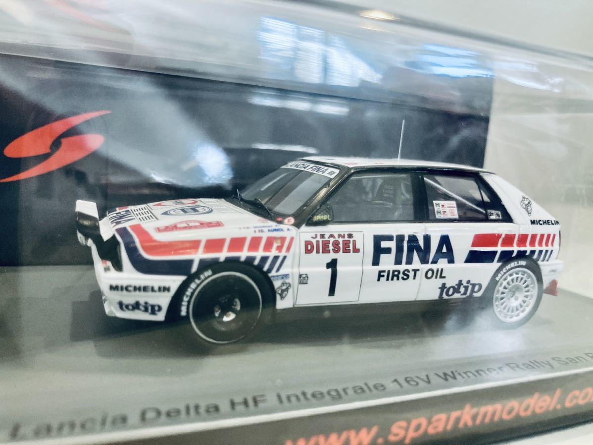 1/43 ランチア デルタ HF インテグラレ 16V #1 D.オリオール ツールド