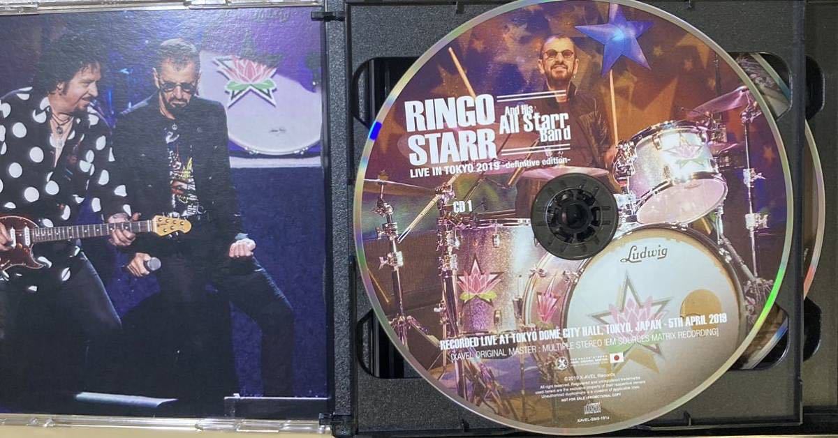 送料無料 RINGO STARR And His All Starr Band (4CD＋ボーナス) Live in Tokyo 2019 -Definitive Edition-_画像3