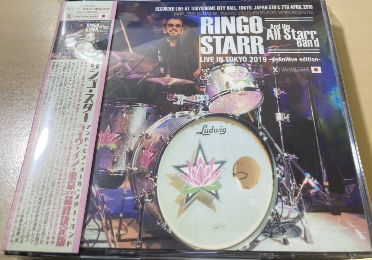 送料無料 RINGO STARR And His All Starr Band (4CD＋ボーナス) Live in Tokyo 2019 -Definitive Edition-_画像1