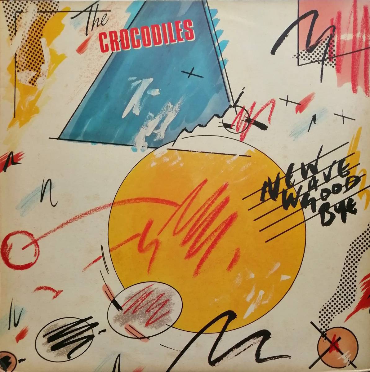 輸入LP盤 Crocodiles　New Wave Goodbye_画像1