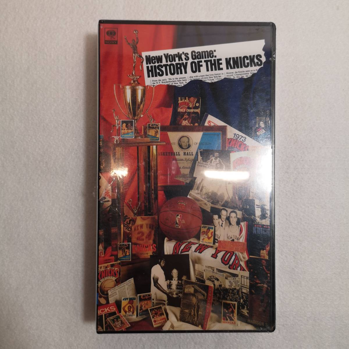 VHSビデオ◆NBA ヒストリー・オブ・ザ・ニックス New York's Game: HISTORY OF THE KNICKS◆当時物/1989年/日本語字幕58分/ソニーレコードの画像1