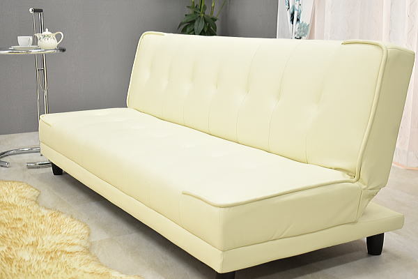 NW44-8NZR-KC:[ prompt decision new goods region limitation free shipping ] stylish ivory color reclining sofa - bed [ furniture outlet 3P sofa 3 seater .