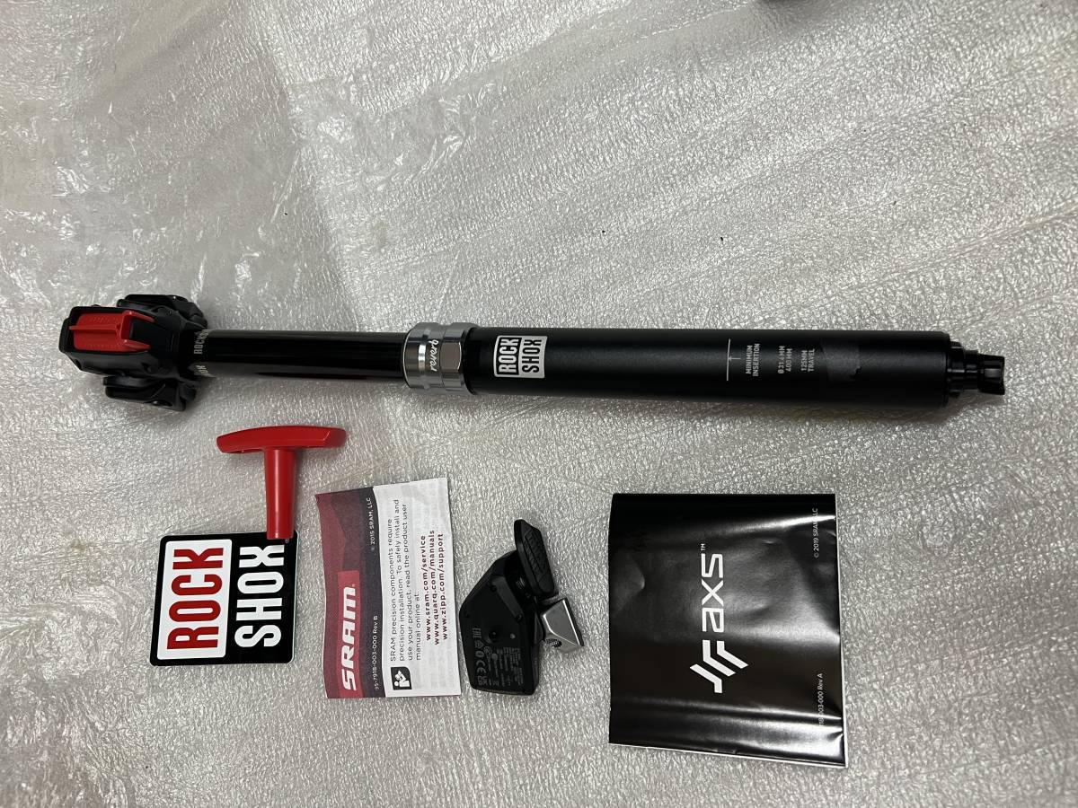  new goods RockShox REVERB AXS Reverb access doropa- seat pillar 31.6mm 125mm 390mm