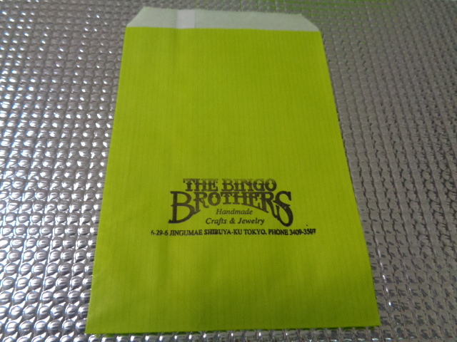 THE BINGO BROTHERS бинго Brothers ножной браслет маленький шарик синий x sax серия 