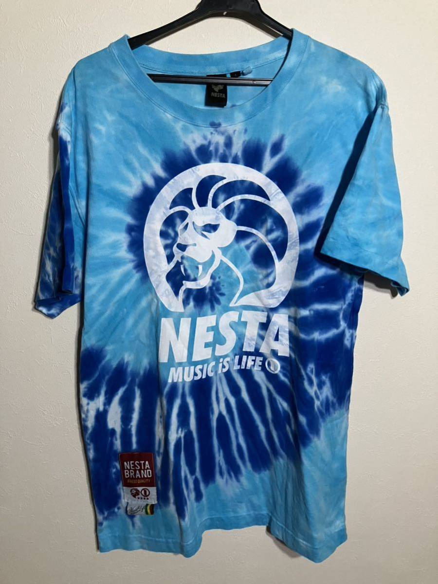 NESTA BRAND ネスタブランド　タイダイ染め半袖Tシャツ　S たいだいぞめ_画像1