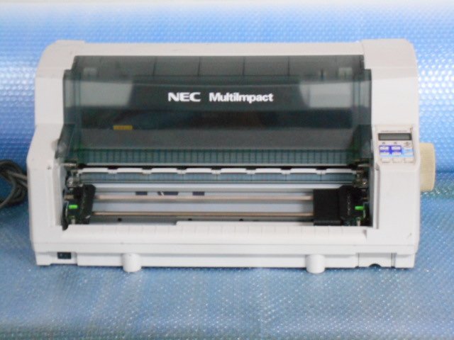 NEC MultiImpact 700JAN ドットインパクトプリンタ PR-D700JAN LAN対応/前後スタッカ無し/ピン折れ無し_画像1