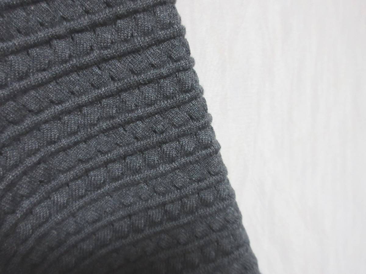 theory theory flair skirt knitted Easy wool autumn winter S gray irmri yg4334