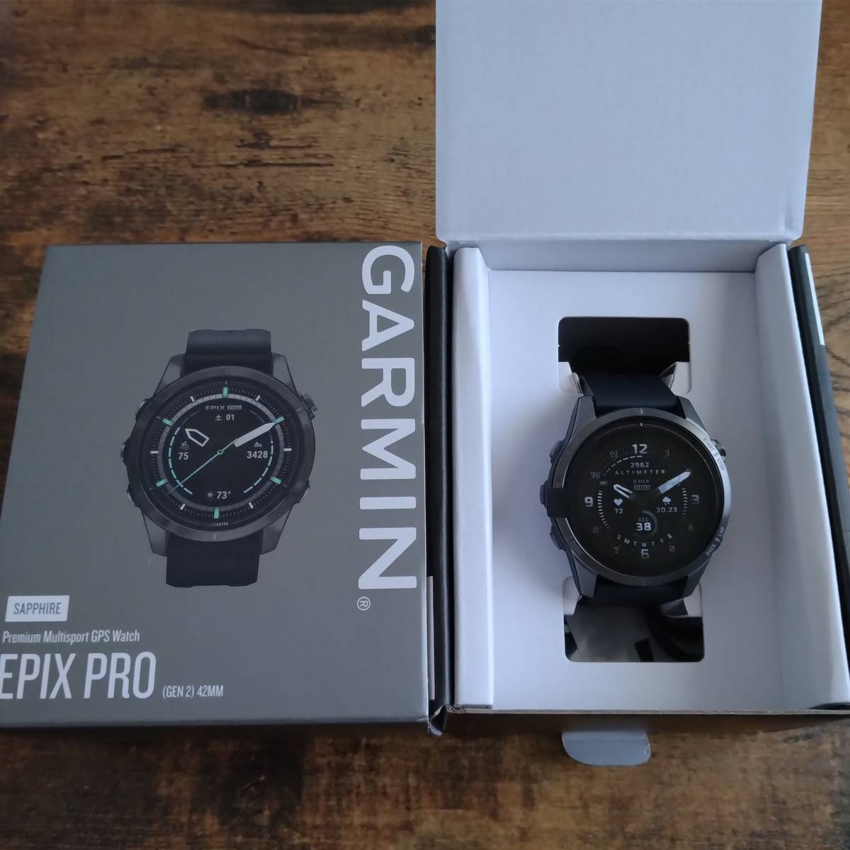 人気ブランドの新作 ガーミン GARMIN epix Pro 47mm Sapphire Ti