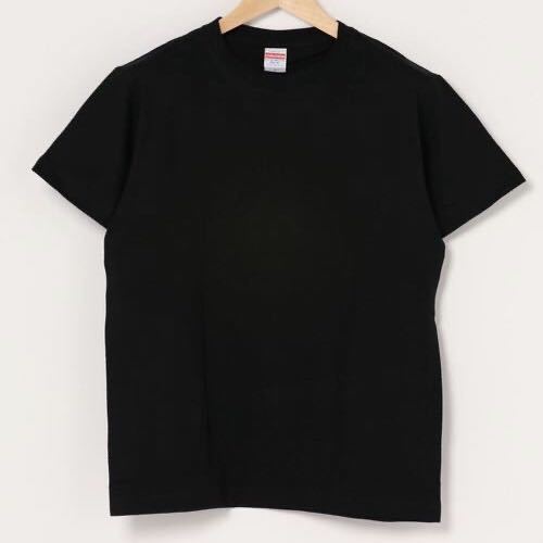 新品未使用 UNITED ATHLE 5.6oz 無地 半袖Tシャツ M サイズ 黒 ブラック グレー 2枚 セット ユナイテッドアスレ ユニセックス