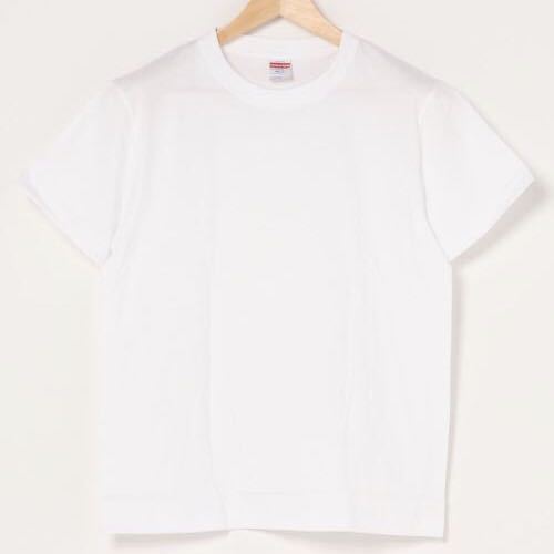 新品未使用 UNITED ATHLE 5.6oz 無地 半袖Tシャツ S サイズ 白 ホワイト 赤 2枚 セット ユナイテッドアスレ ユニセックス_画像6
